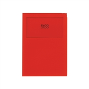Zakládací desky ELCO Ordo s okénkem intenzivní červená / 100 kusů