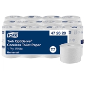 Tork OptiServe® bezdutinkový toaletní papír / jednovrstvý / 24 rolí