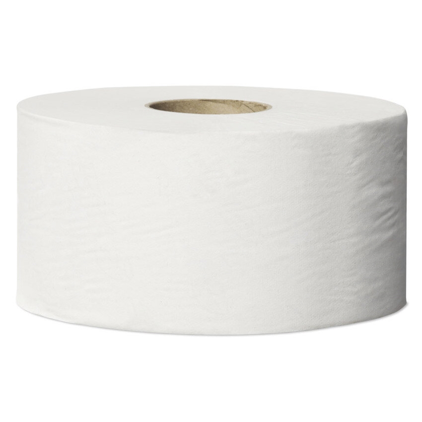 Toaletní papír Mini Jumbo Tork T2 / jednovrstvý / šedý / 12 rolí