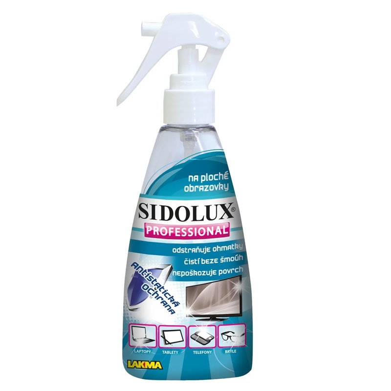 Sidolux Professional na ploché obrazovky 200 ml