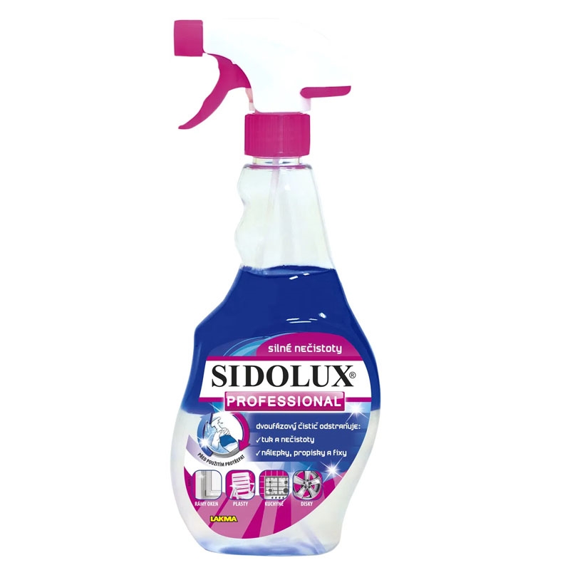 Sidolux Professional na silné nečistoty dvoufázový 500 ml